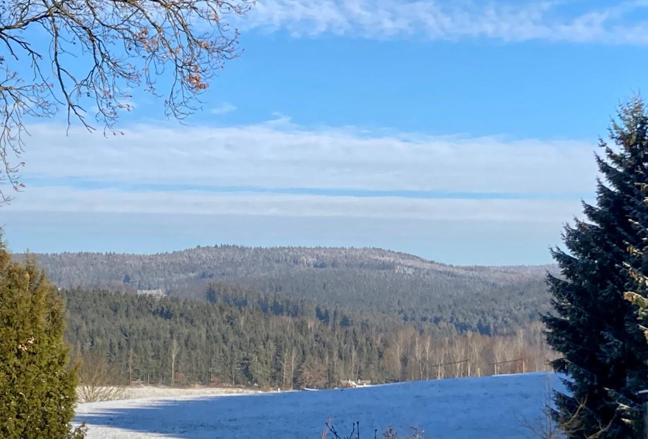 Wohlfuehlherberge Weitblick Erlbach  Luaran gambar